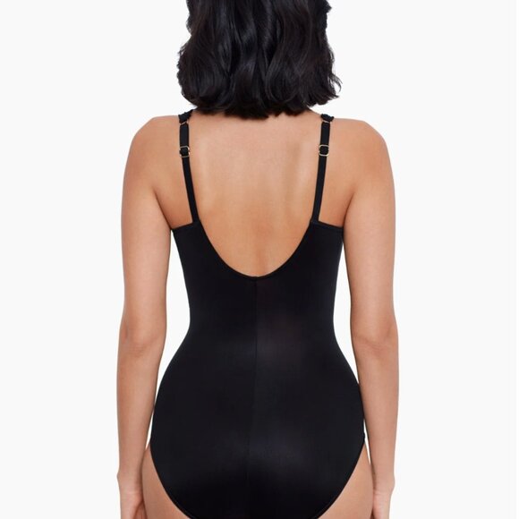 Miraclesuit Siren One Piece in Black Size 16 - Picture 4 of 7